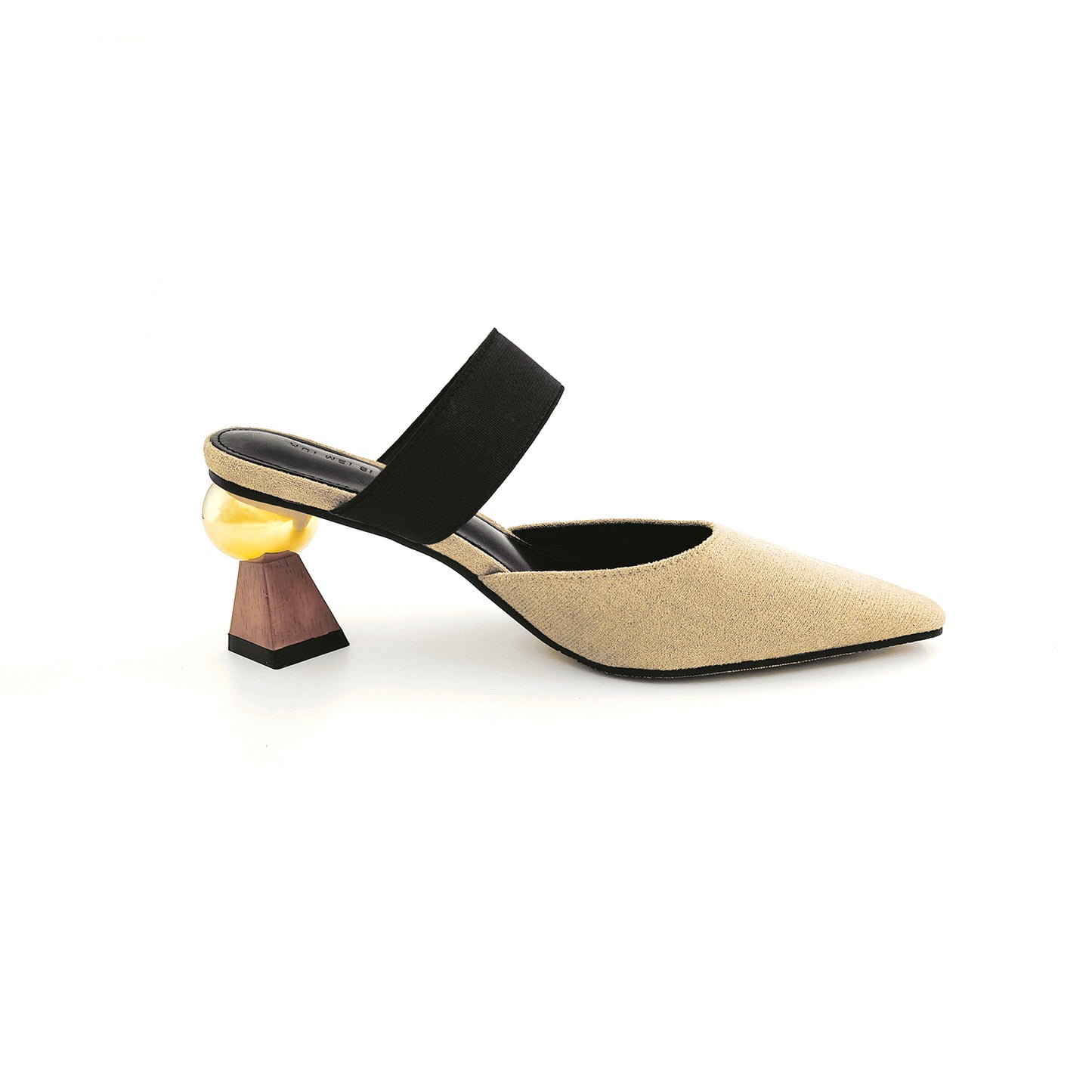 Elizabethlike Fairy-Style French Chic Pointed-Toe Mules